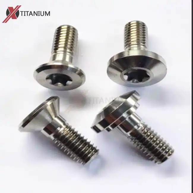 Installation guide for motocross titanium bolts